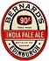 Label for Bernard's India Pale Ale
