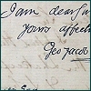 Detail of letter from Holyoake
