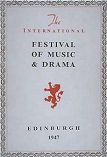 Edinburgh Festival programme
