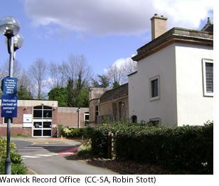 photo of warwick reocrd office