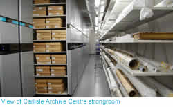 picture showing archive strongroom